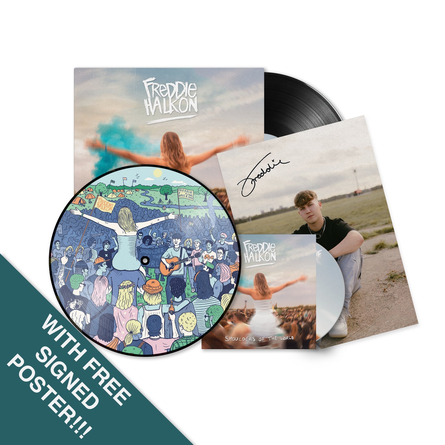 Picture Disc Bundle (with free signed poster)